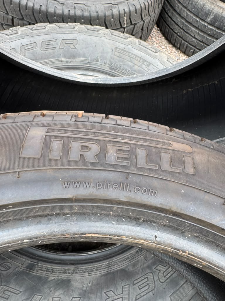 235/50R19 Pair (2 Used Tires) Pirelli Scorpion Verde