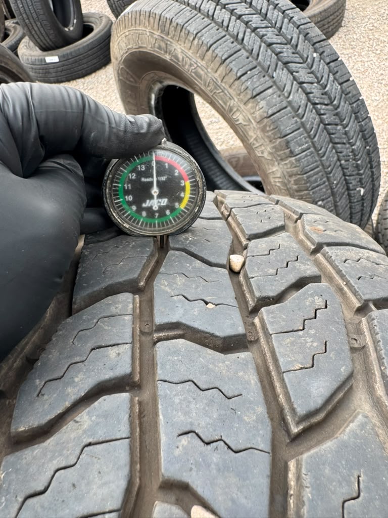 LT265/70R17 Pair (2 Used Tires) Cooper Discoverer AT3