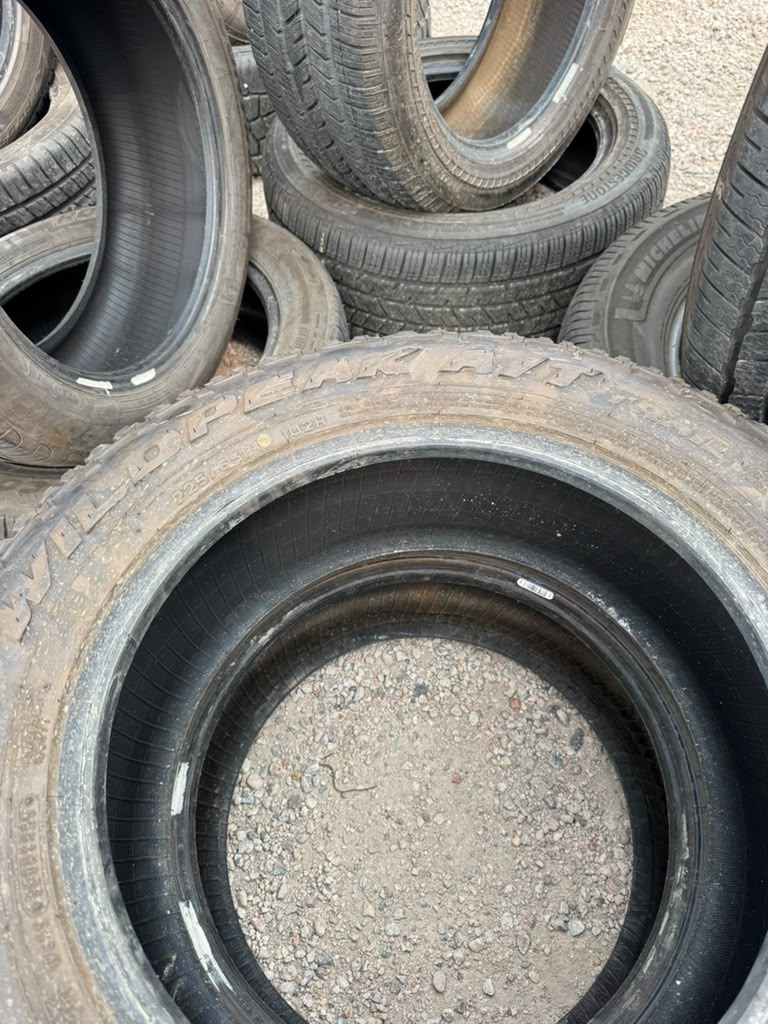 225/65R17 Pair (2 Used Tires) Falken WildPeak