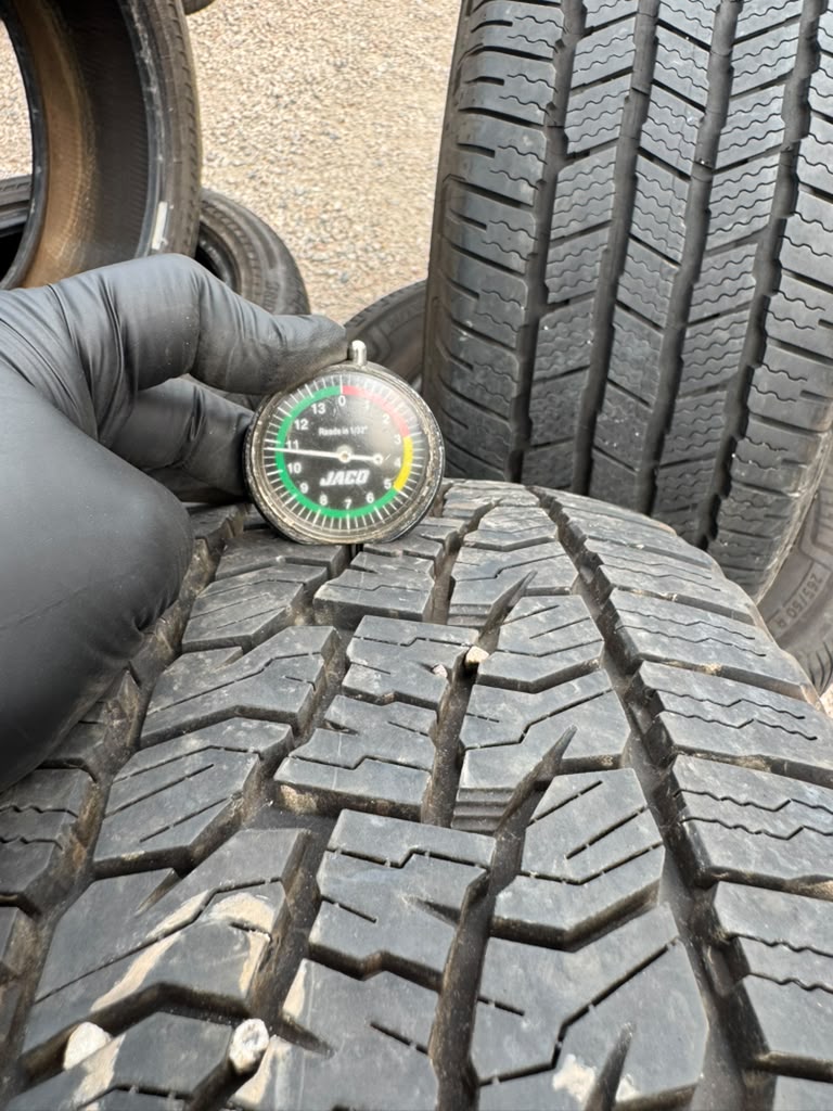 225/65R17 Pair (2 Used Tires) Falken WildPeak