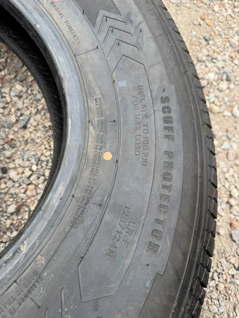 ST235/85R16 Pair (2 Used Tires) Matrix STR