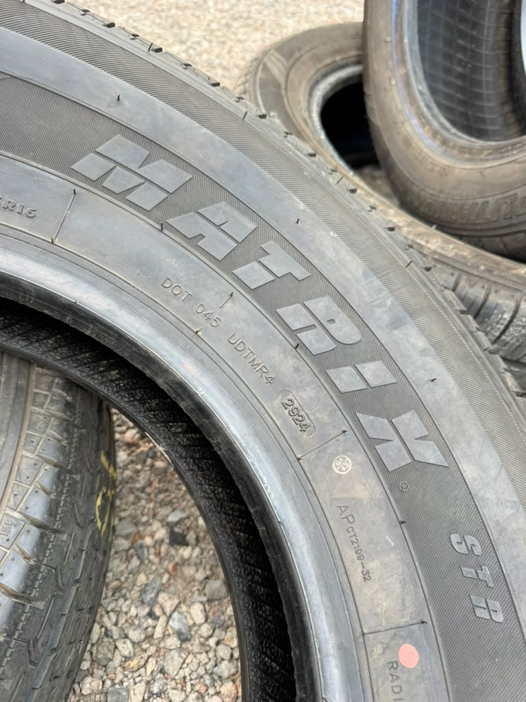ST235/85R16 Pair (2 Used Tires) Matrix STR