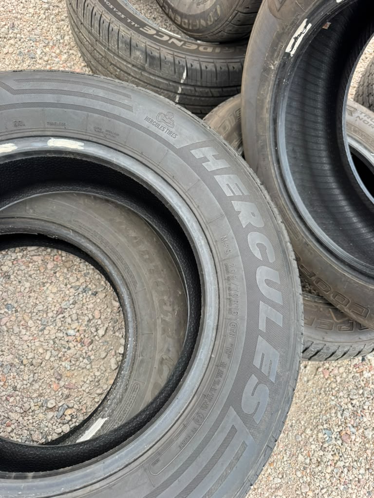 205/70R16 Pair (2 Used Tires) Hercules Road Tour Connect