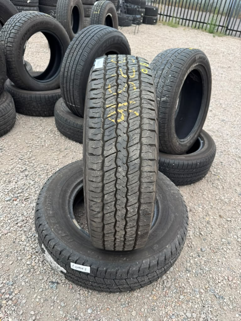LT225/75R16 Pair (2 Used Tires) General Grabber