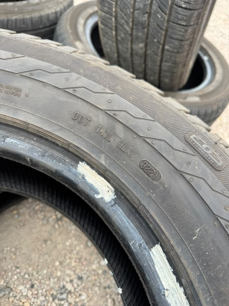 LT225/75R16 Pair (2 Used Tires) General Grabber