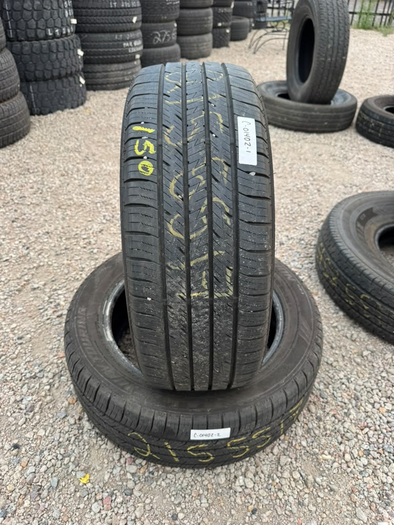 215/55R17 Pair (2 Used Tires) Mazama Luxury Touring