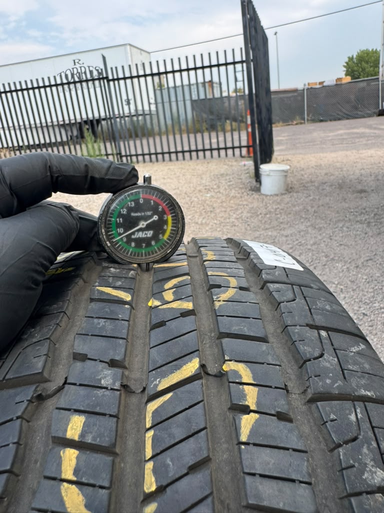 215/60R16 Pair (2 Used Tires) Goodyear Reliant