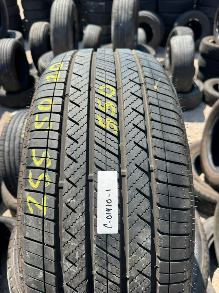 255/50R20 Set (4 Used Tires) Bridgestone Alenza Sport