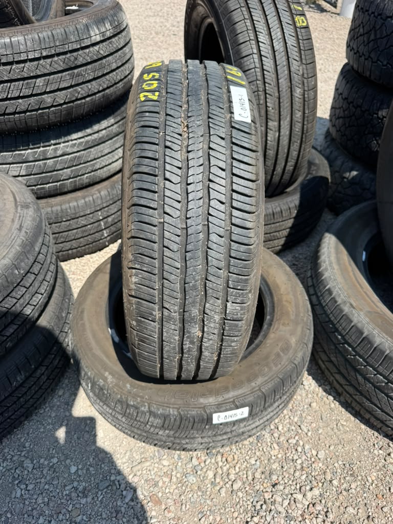 205/60R16 Pair (2 Used Tires) Bfgoodrich Advantage Control