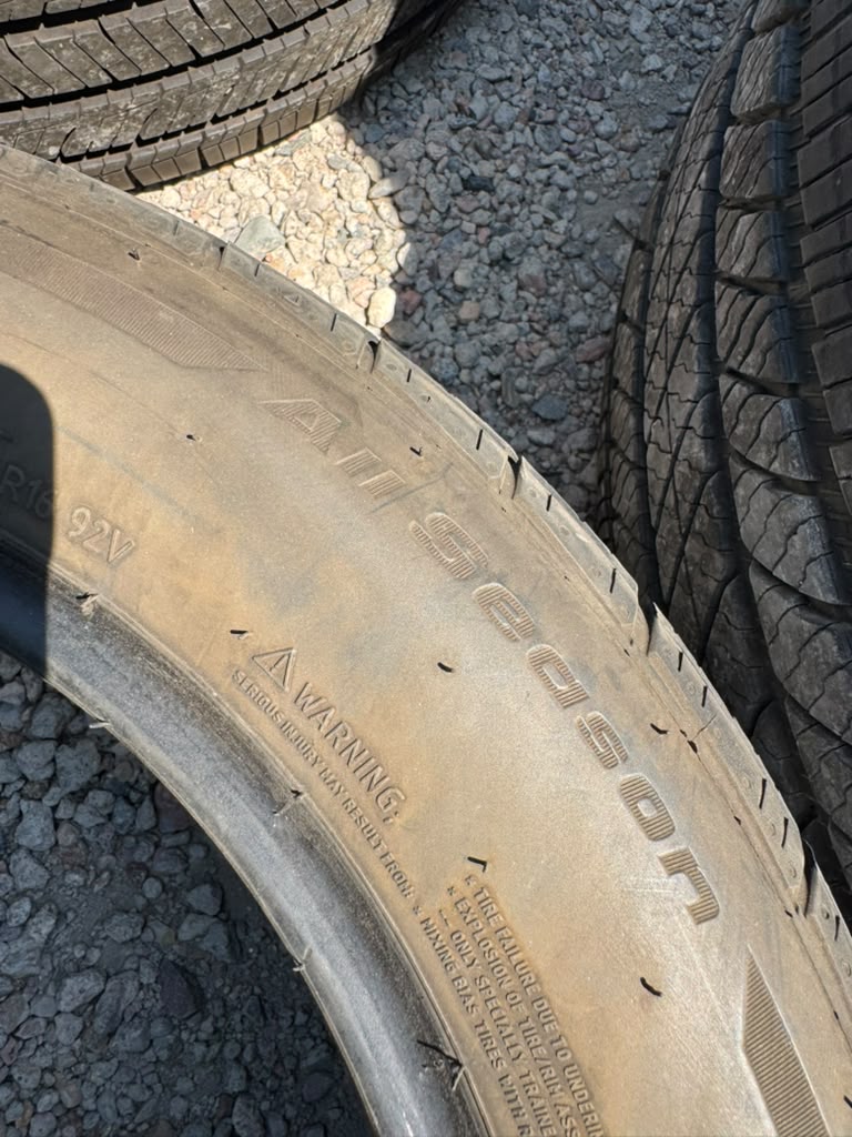 205/60R16 Pair (2 Used Tires) Bfgoodrich Advantage Control