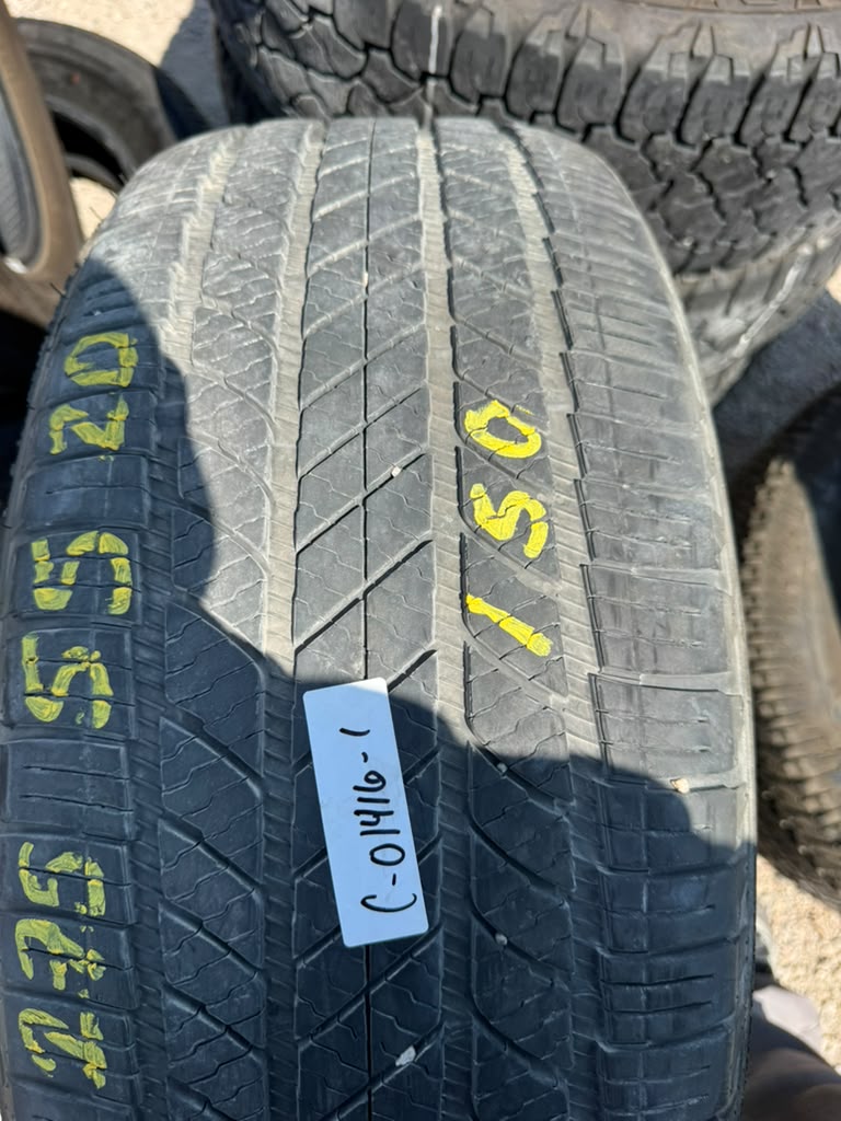 275/55R20 Pair (2 Used Tires) Bridgestone Alenza AS Ultra