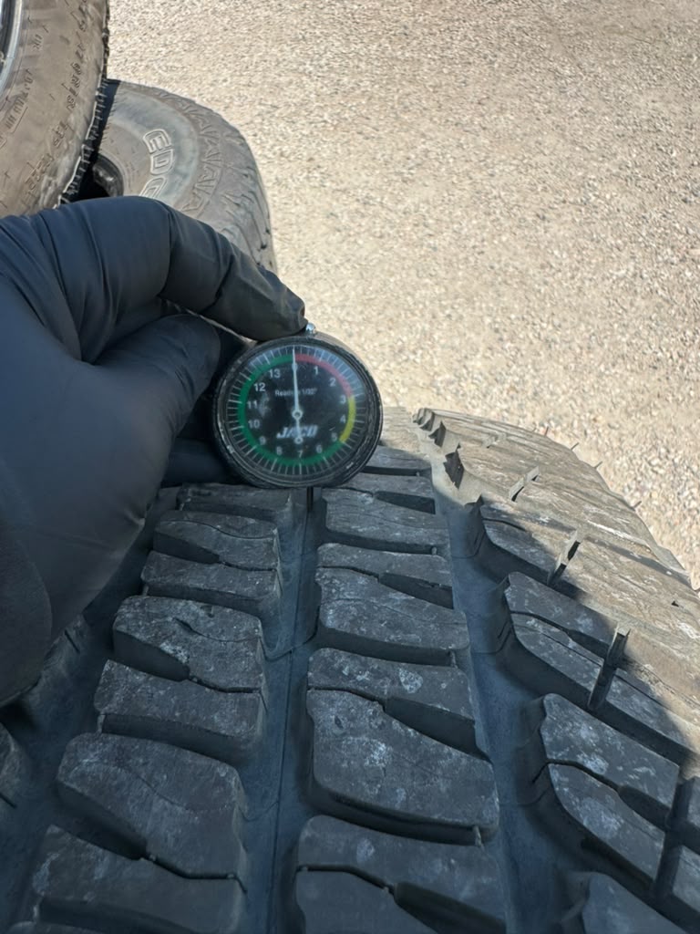 275/65R18 Pair (2 Used Tires) Michelin LTX