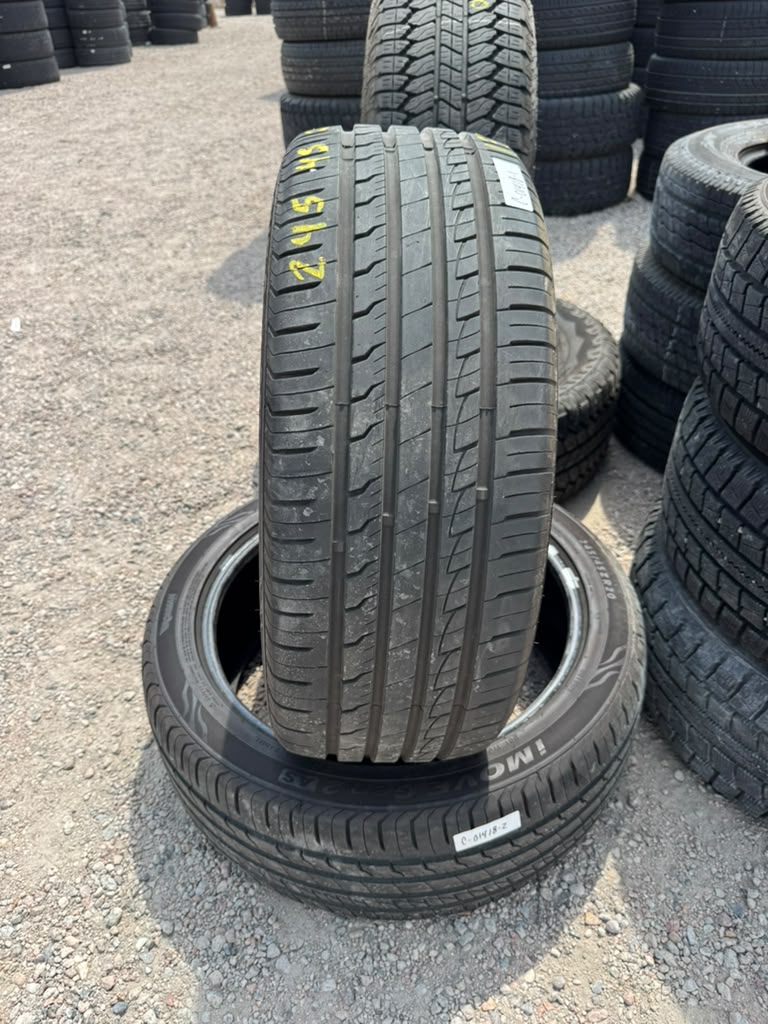 245/45R20 Pair (2 Used Tires) Ironman iMove Gen 2