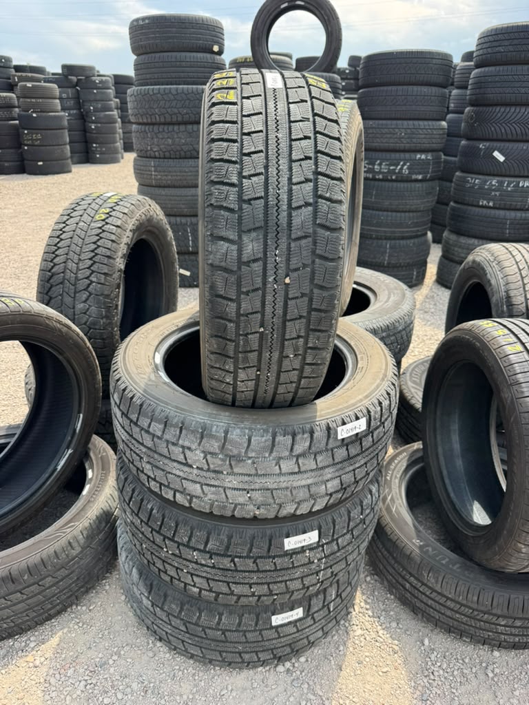 235/55R18 Set (4 Used Tires) Nitto SN2 Studless
