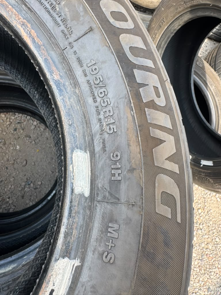 195/65R15 Set (4 Used Tires) Sentury Touring