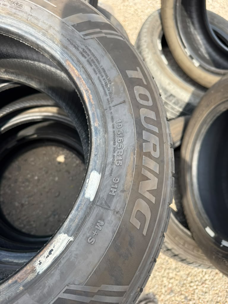195/65R15 Set (4 Used Tires) Sentury Touring