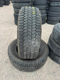 275/60R20 Pair (2 Used Tires) Bridgestone Dueler