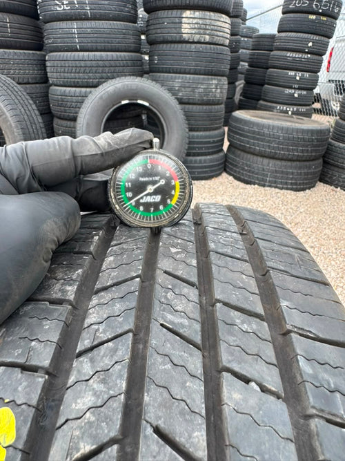 185/65R15 Pair (2 Used Tires) Michelin X Tour