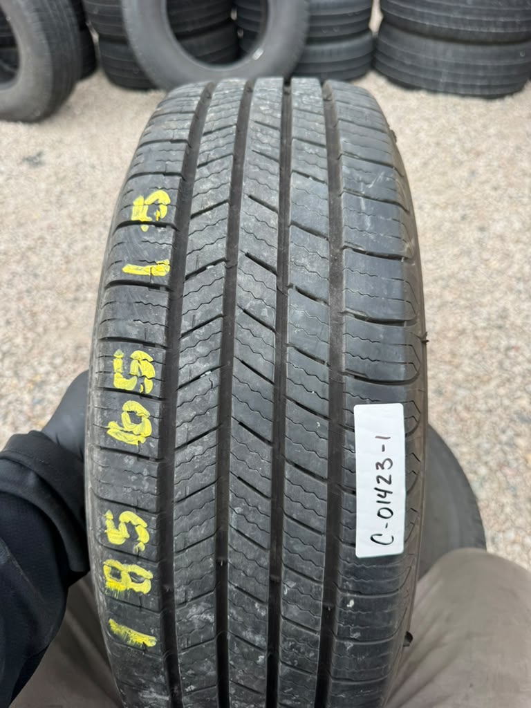 185/65R15 Pair (2 Used Tires) Michelin X Tour