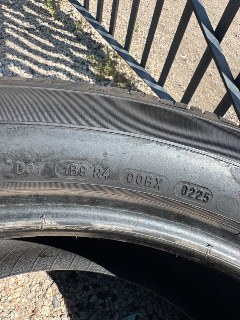 275/50R22 Pair (2 Used Tires) Michelin Defender LTX MS