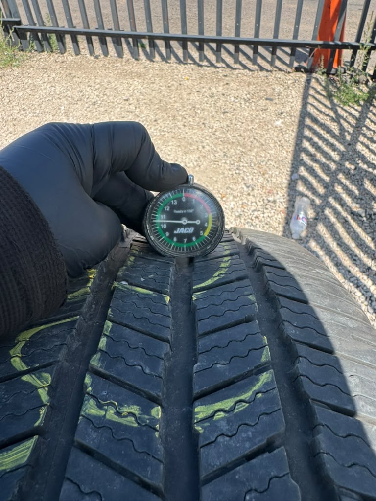 275/50R22 Pair (2 Used Tires) Michelin Defender LTX MS