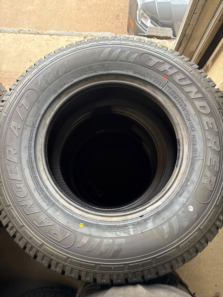 LT245/75R16 Set (4 Brand New Tires!!) Thunderer Ranger AT