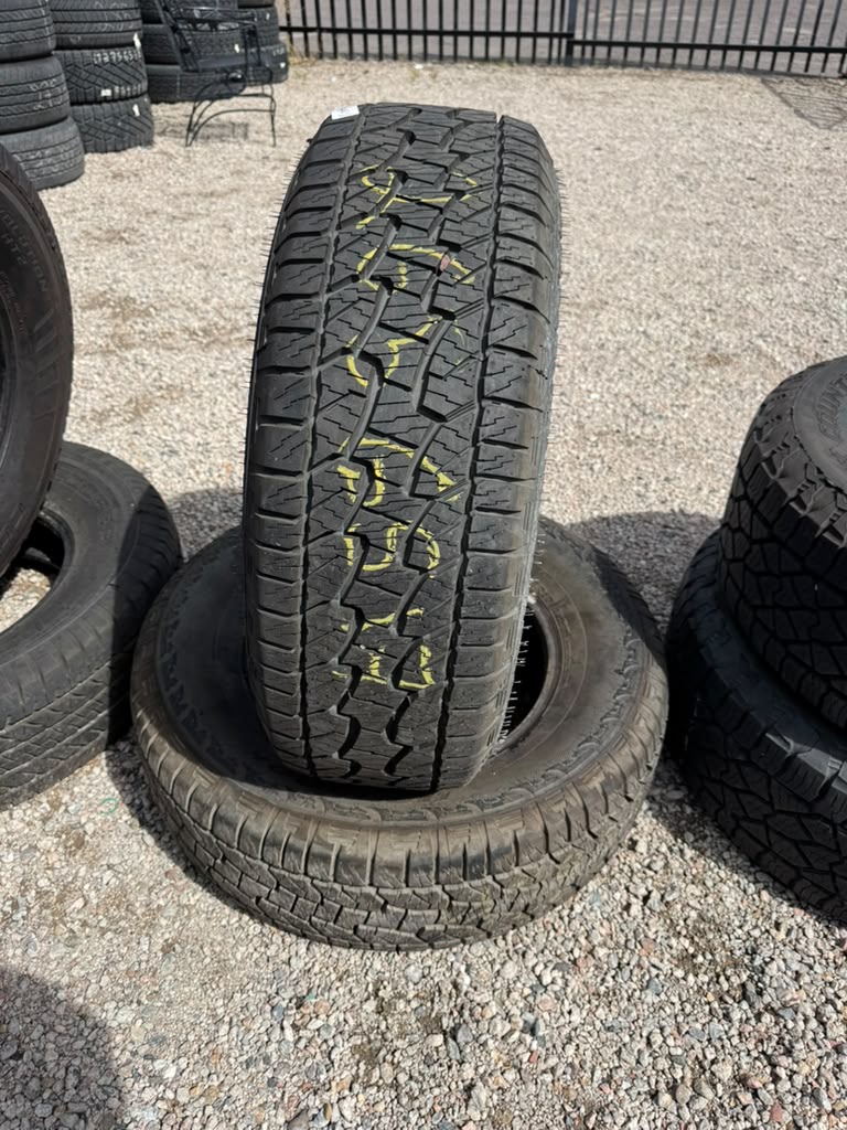 265/65R17 Pair (2 Used Tires) Hankook DynaPro ATM