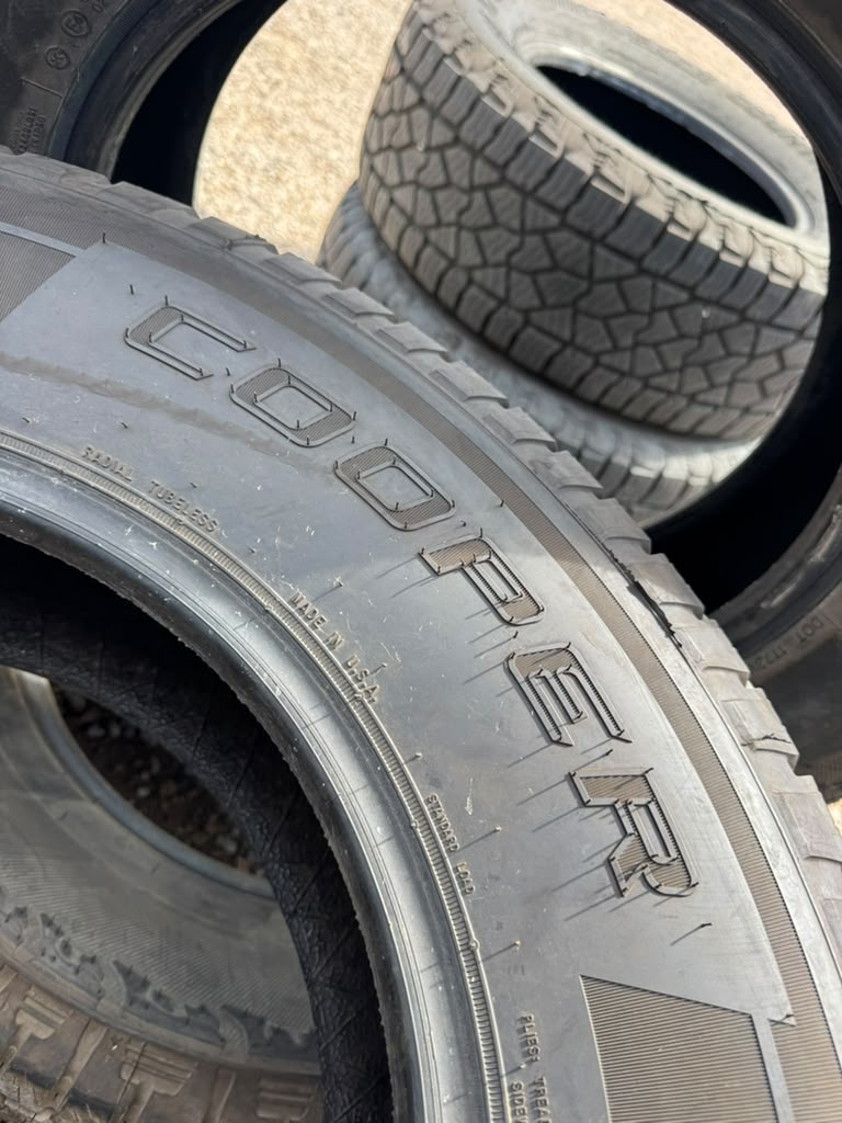 265/70R17  Pair (2 Used Tires) Cooper Evolution HT2