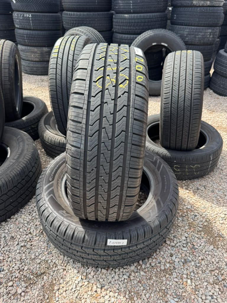 245/60R18 Pair (2 Used Tires) Cooper Endeavor Plus