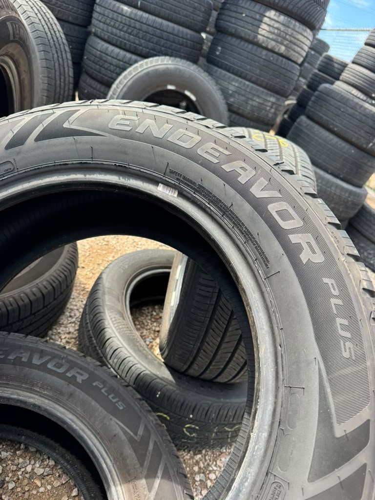 245/60R18 Pair (2 Used Tires) Cooper Endeavor Plus