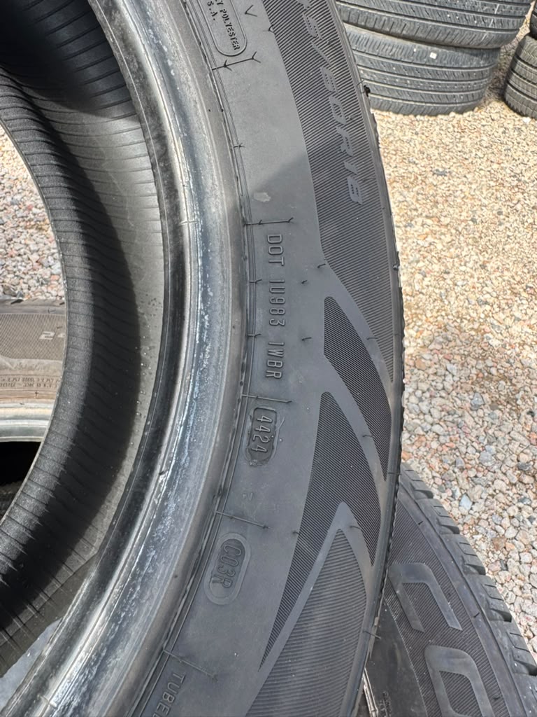 245/60R18 Pair (2 Used Tires) Cooper Endeavor Plus