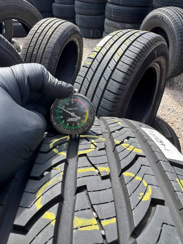 245/60R18 Pair (2 Used Tires) Cooper Endeavor Plus