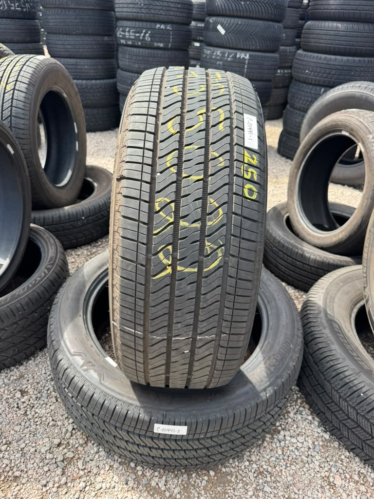 275/50R22  Pair (2 Used Tires) Bridgestone Alenza