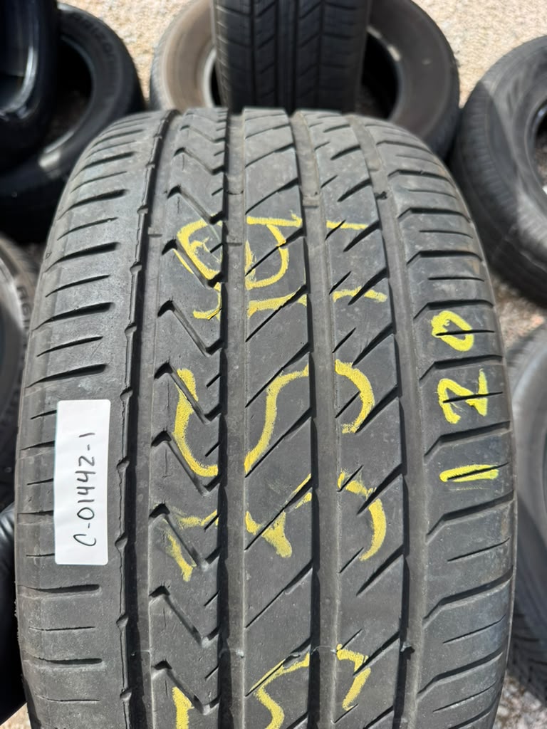 255/35R19 Pair (2 Used Tires) Lexani LX-Twenty