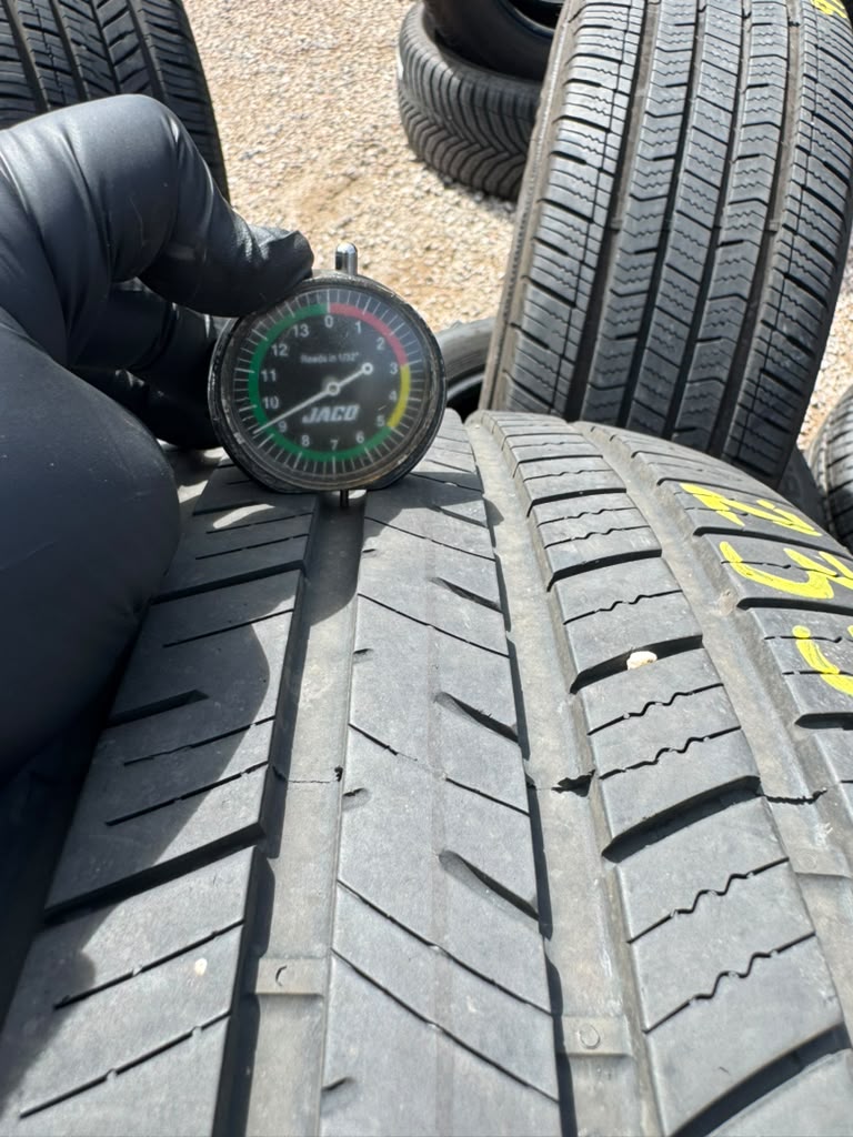 235/50R19 Pair (2 Used Tires) Blackhawk Agility UHP
