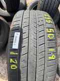 235/50R19 Pair (2 Used Tires) Blackhawk Agility UHP