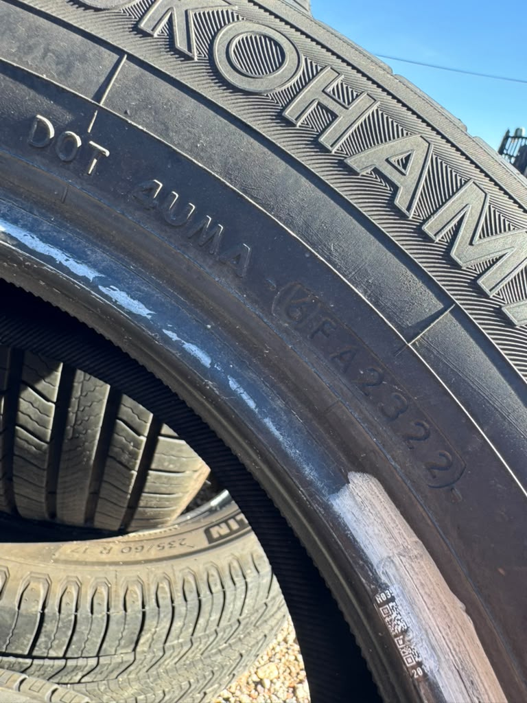 205/65R16 Pair (2 Used Tires) Yokohama Pinza