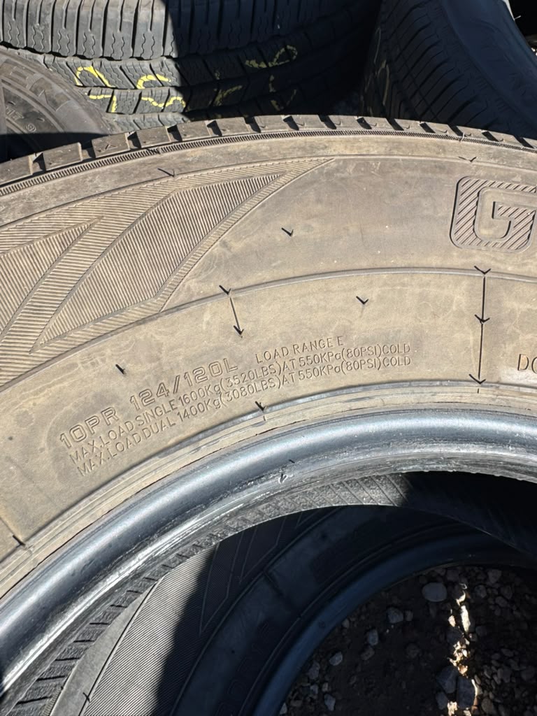 ST235/80R16 Pair (2 Used Tires) Gallant GL Trail