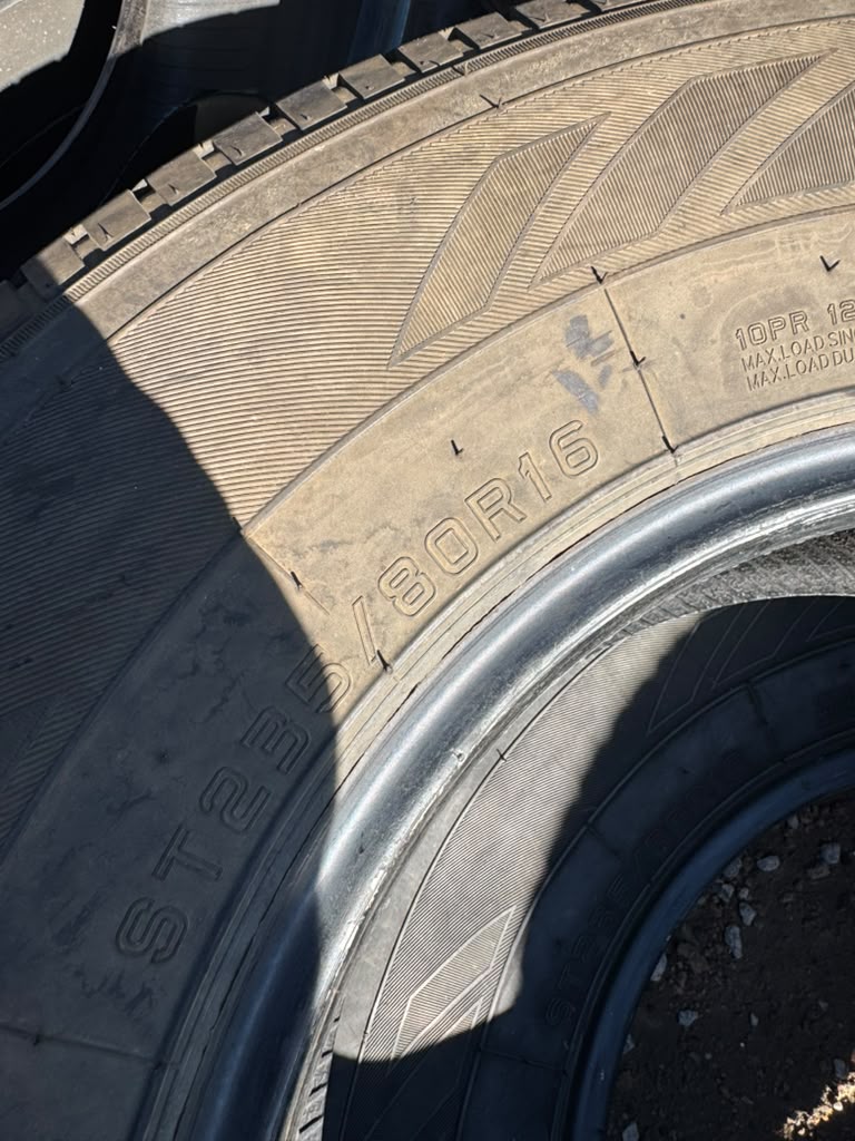 ST235/80R16 Pair (2 Used Tires) Gallant GL Trail