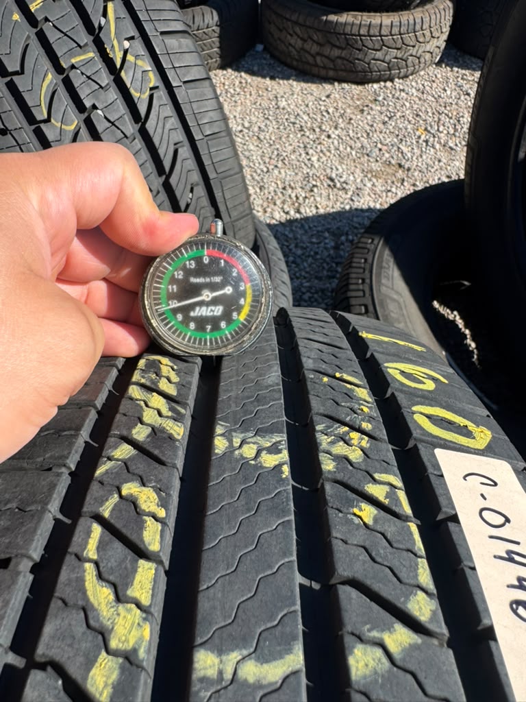 225/65R17 Set (4 Used Tires) Michelin Defender