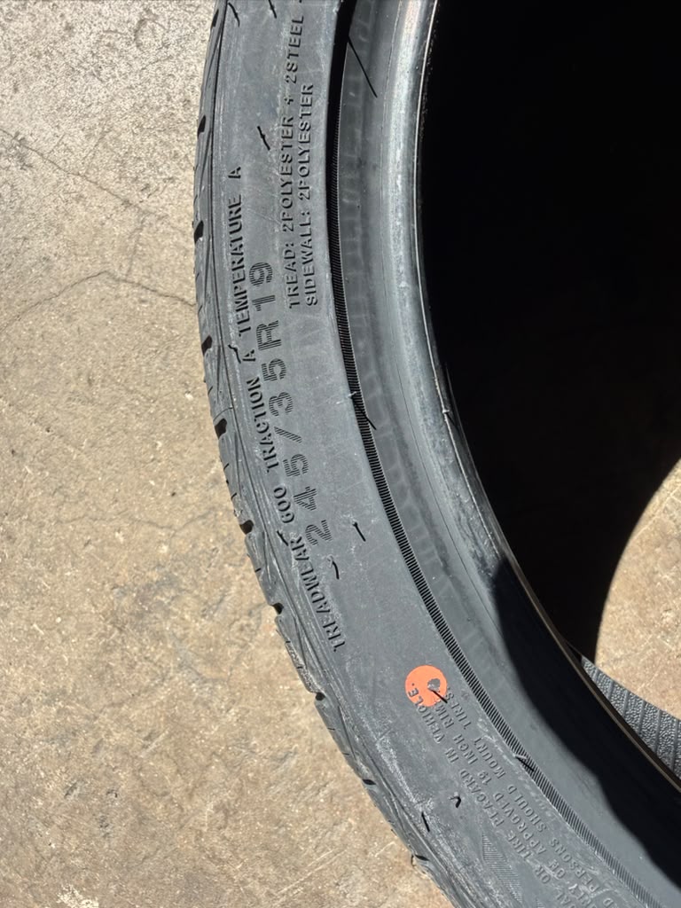 245/35R19 Set (4 Brand New Tires!!) Ironhead IHUP32