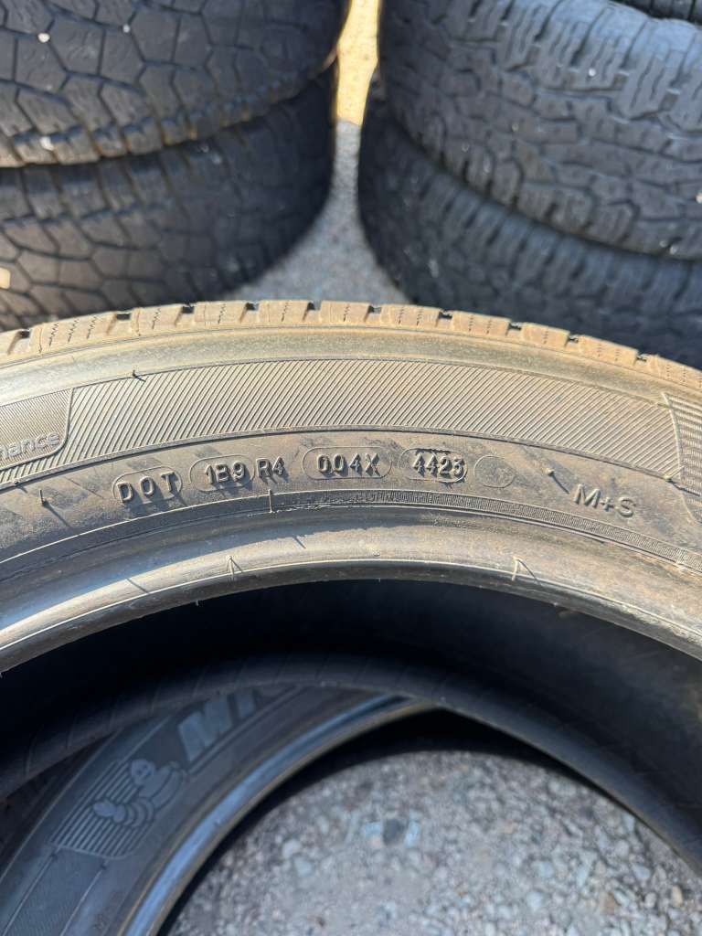 275/50R22 Pair (2 Used Tires) Michelin XLT
