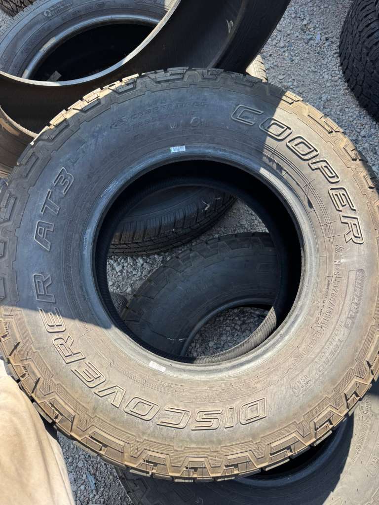 LT265/75R16 Pair (2 Used Tires) Cooper Discoverer AT3
