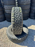 LT245/75R16 Pair (2 Used Tires) Toyo Open Country A/T
