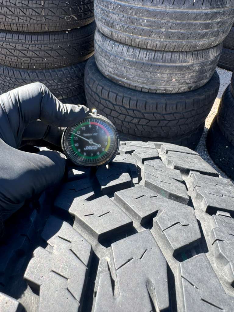 LT245/75R16 Pair (2 Used Tires) Toyo Open Country A/T