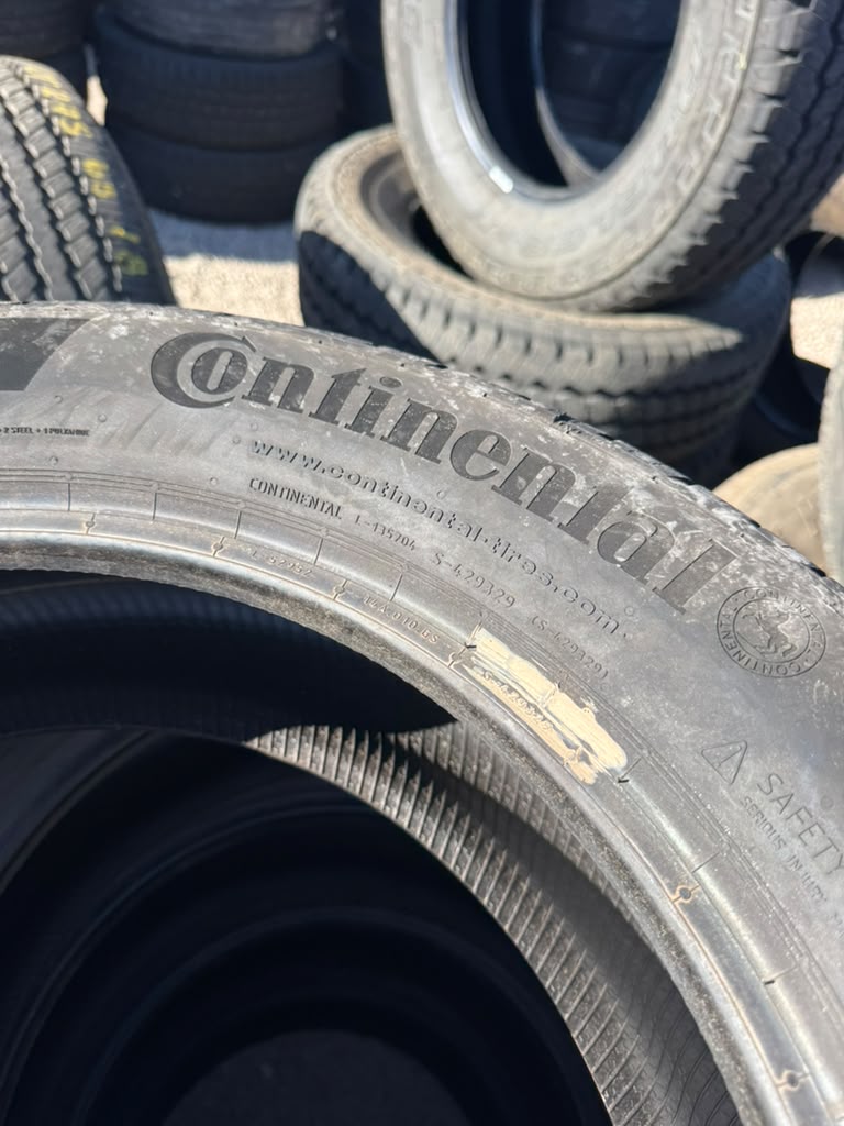 225/55R18 Set (4 Used Tires) Continental ProContact TX