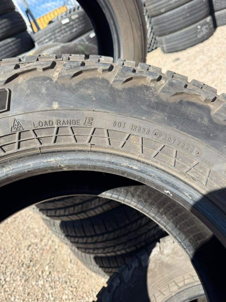 LT275/70R18 Pair (2 Used Tires) Falken WildPeak AT3W