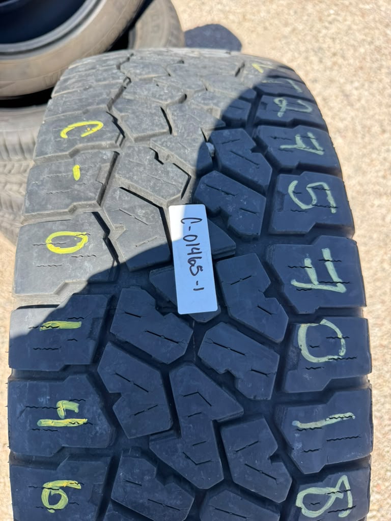 LT275/70R18 Pair (2 Used Tires) Falken WildPeak AT3W