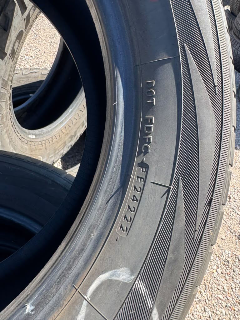 225/60R17 Set (4 Used Tires) Yokohama Geolandar G91