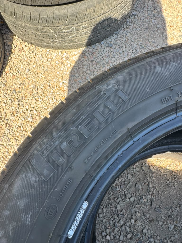 265/50R19 Pair (2 Used Tires) Pirelli Scorpion Verde